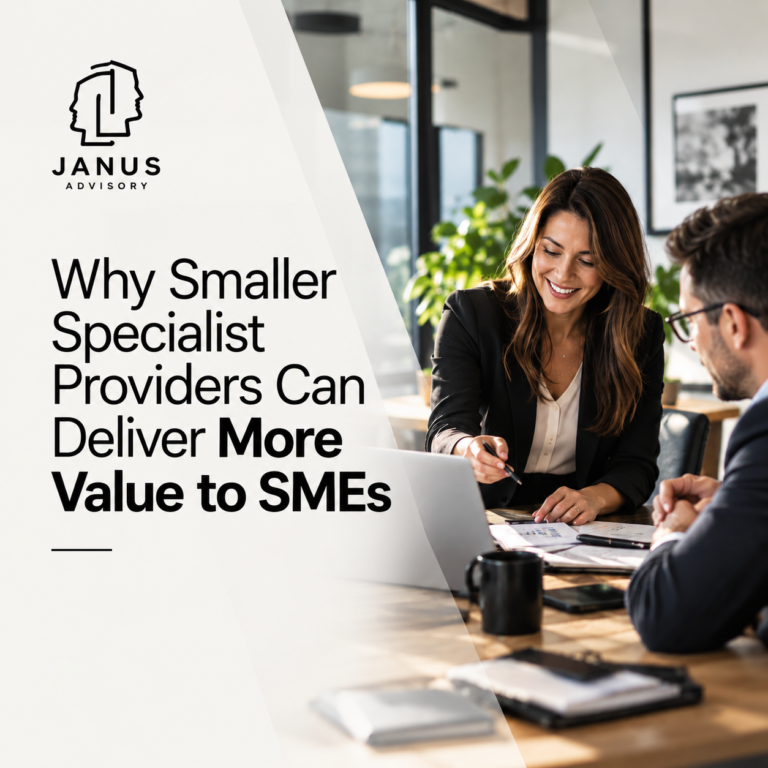 Why Smaller Specialist Providers Can Deliver More Value to SMEs