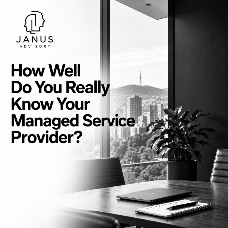 How Well Do You Really Know Your Managed Service Provider?