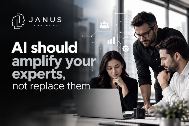 AI Should Amplify Your Experts, Not Replace Them